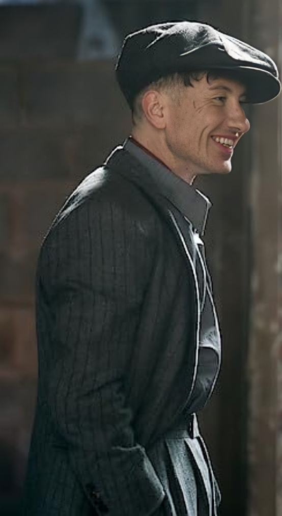 Peaky Blinders Barry Keoghan Grey Jacket - Image 1